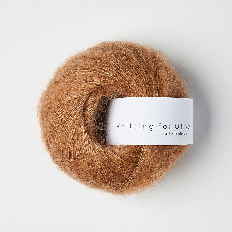 Knitting for Olive SOFT SILK MOHAIR - Brown Nougat - Beautiful Knitters