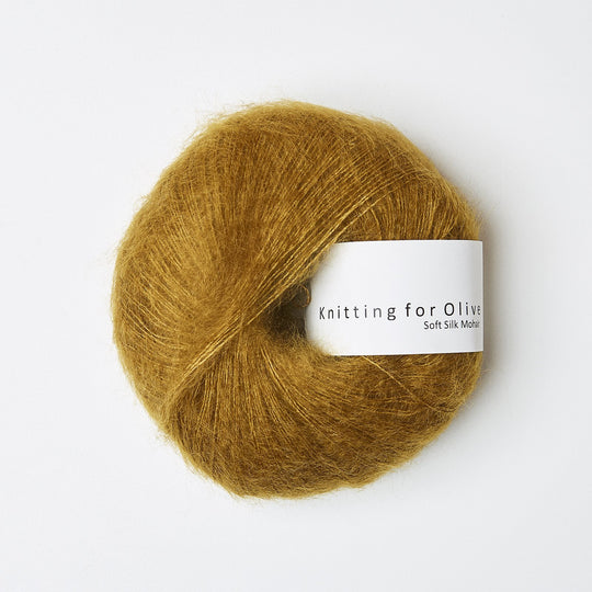 Knitting for Olive SOFT SILK MOHAIR - Dark Mustard - Beautiful Knitters
