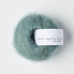 Knitting for Olive SOFT SILK MOHAIR - Dusty Aqua - Beautiful Knitters