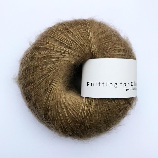 Knitting for Olive SOFT SILK MOHAIR - Nut Brown - Beautiful Knitters