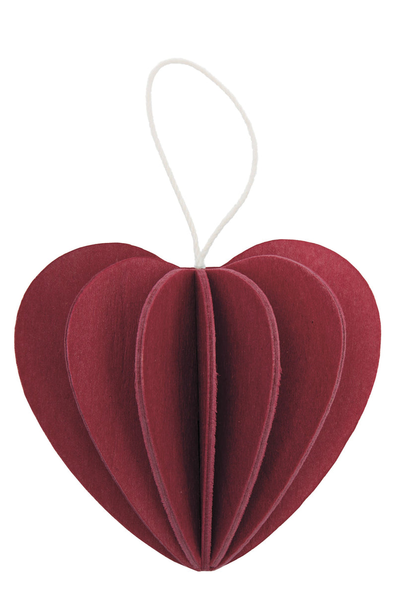 lovi HEART - Dark Red - Beautiful Knitters