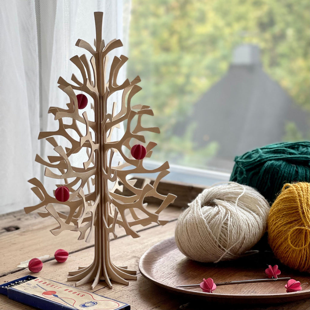 lovi SPRUCE TREE WITH MINIBAUBLES - [variant_title] - Beautiful Knitters