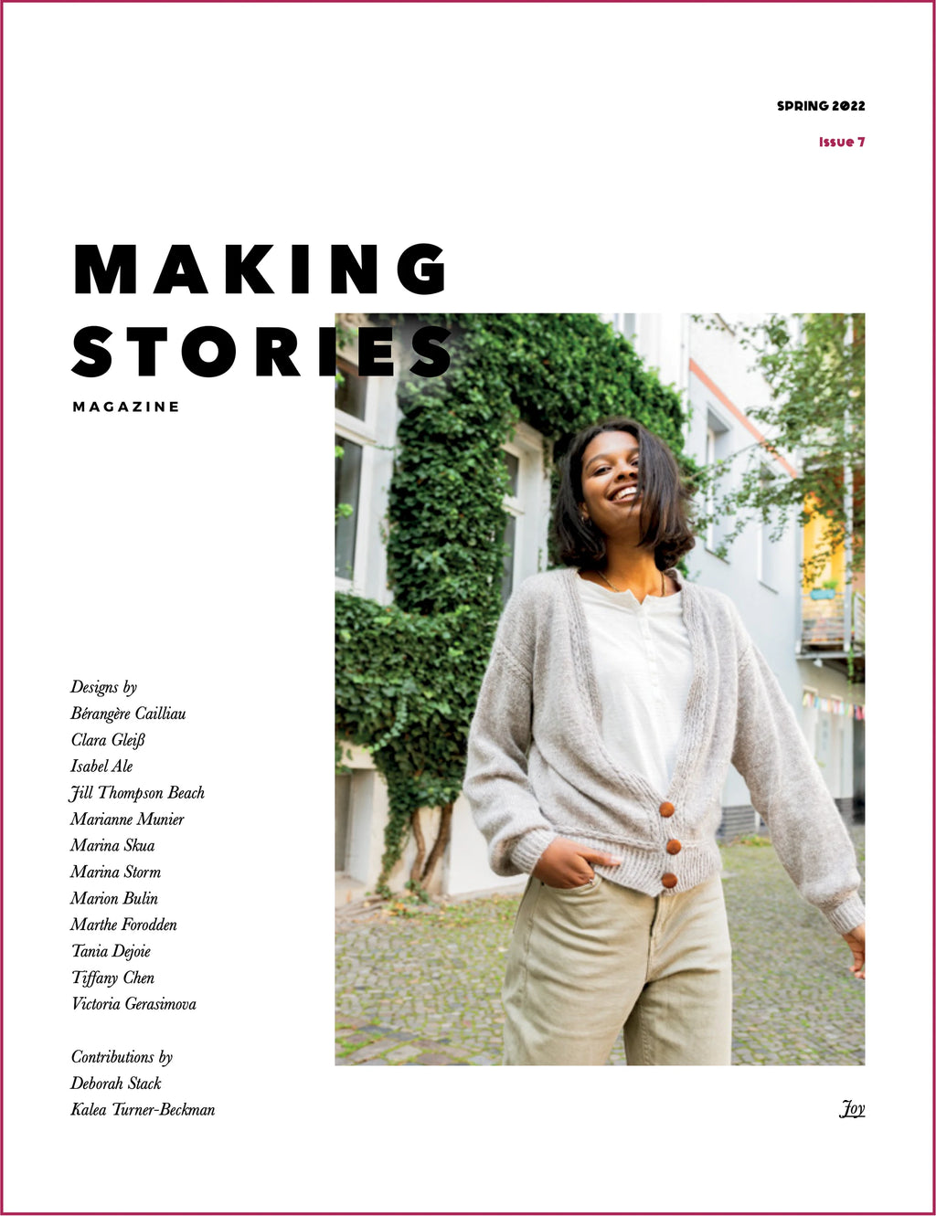 MAKING STORIES MAGAZINE ISSUE 7 - [variant_title] - Beautiful Knitters