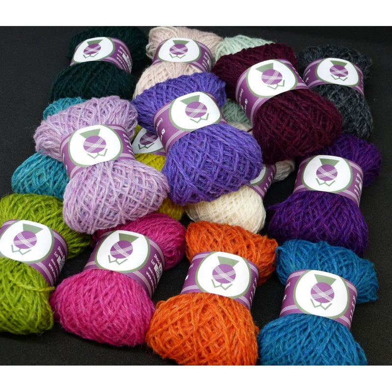 Wee County Yarns PIC N MIX COWL KIT - Brights - Beautiful Knitters